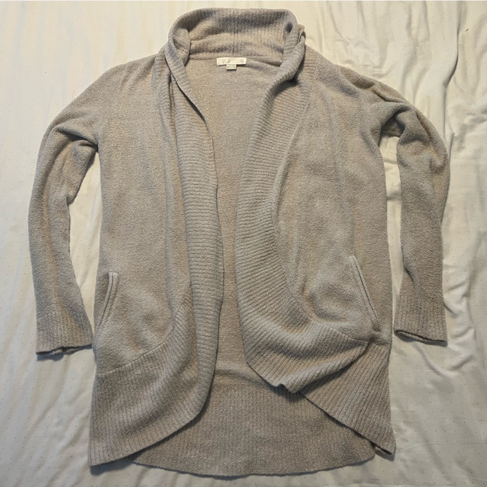 Cream Barefoot Dreams Cozy Cardigan